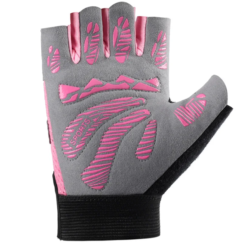 Cycling Fitness Gloves for Men Women Gym Motorcycle Summer Bicycle Fingerless Anti-slip Sports Weightlifting Breathable Gloves 2