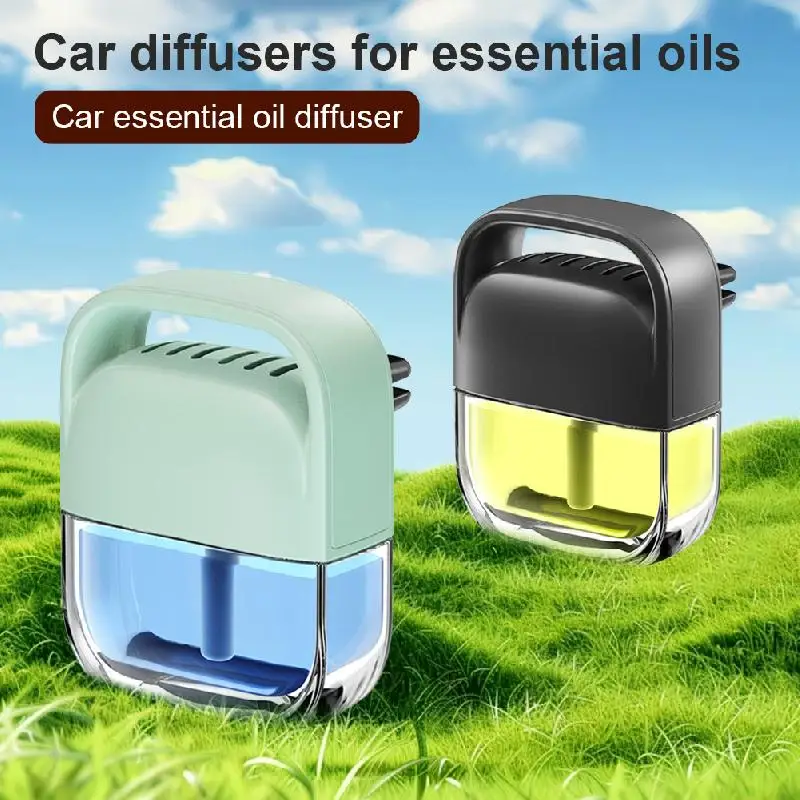 Auto Air Freshener Exhaust Clamp Essential Oil Auto Oil Disperser Disperser Perfume Essential Stick