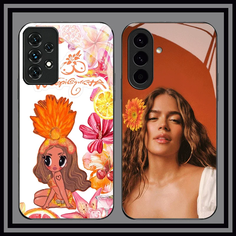Tropicoqueta Glass Phone Case - Vibrant Tropical Design