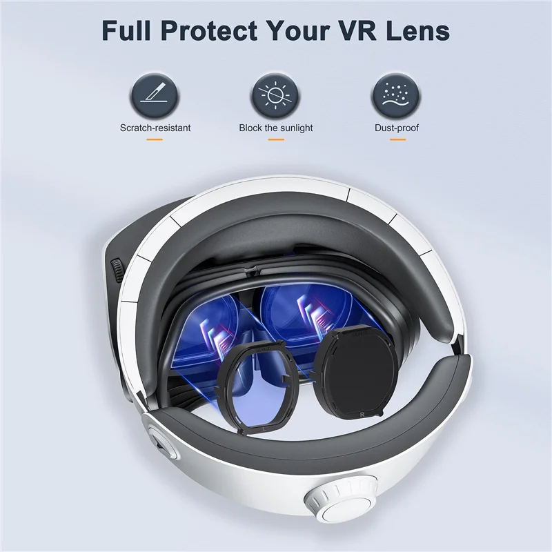 Y16A VR Prescription Lenses for PS VR2 Lens Myopia Anti Blue Glasses Quick Disassemble Protection Frame for PSVR2 Parts