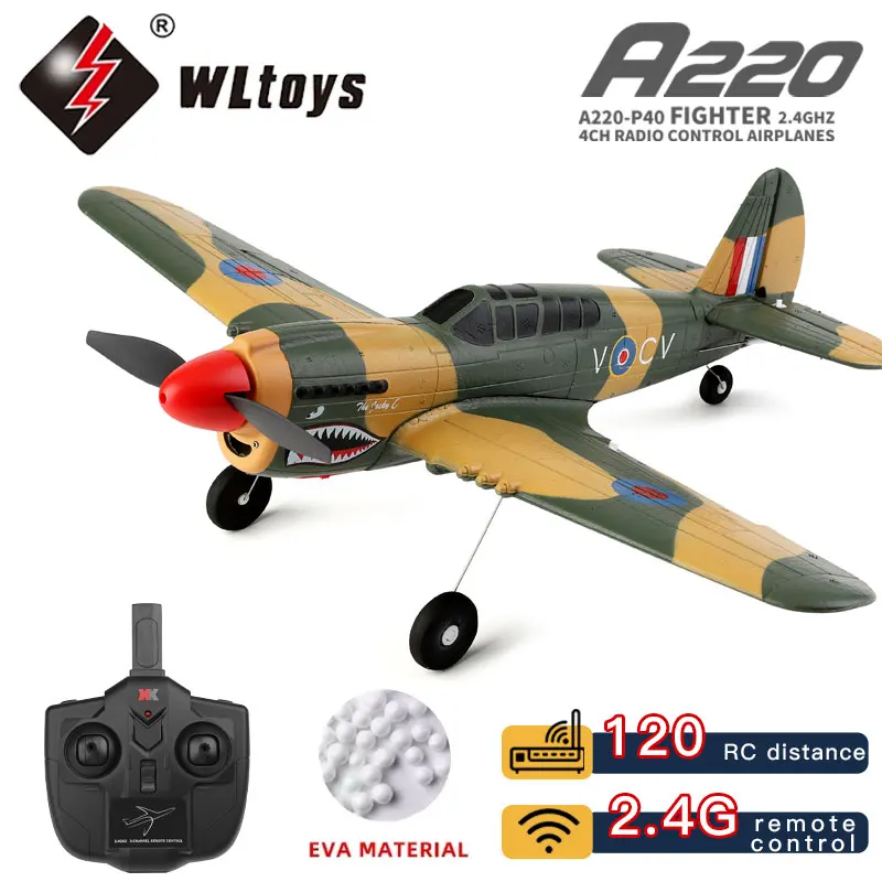 Electric Gliding Drone Plane Toy with Six Rotors for Outdoor Fun