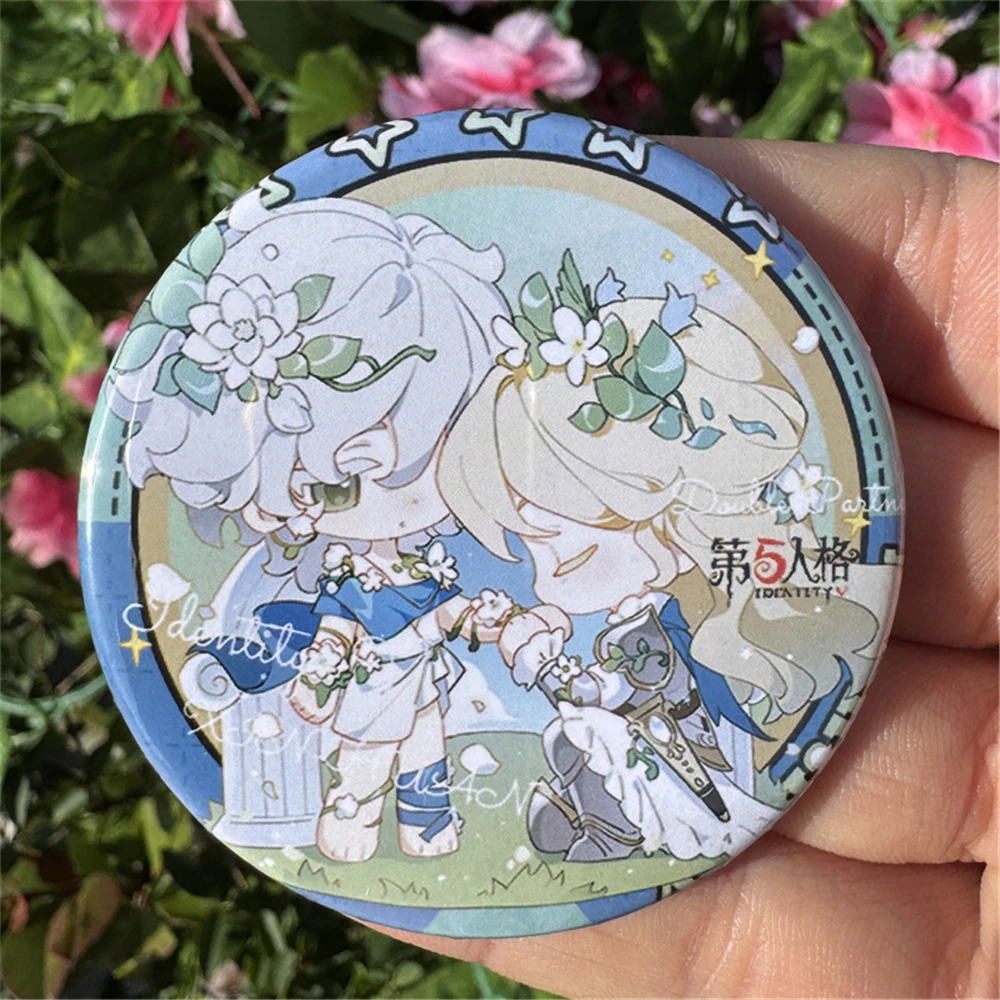 Game Identity Ⅴ Cosplay Badge Pin Tinplate Brooches Accessories Prop