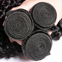 Indien crépus bouclés cheveux humains 1 3 4 paquets traiter cheveux bruts Original Tissage cheveux humains en vente profond bouclés Extensions de cheveux naturels 4