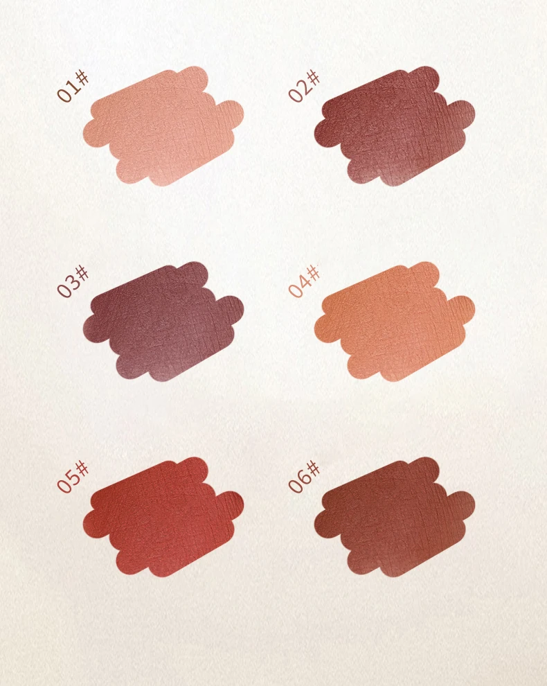 Matte liquid lipstick fluweelzachte mousse donkerrood bruin_voghion.com