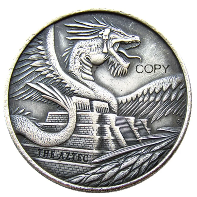 Hb(189)Us Hobo Morgan Dollar Skull Zombie Zcheletro Placcato Argento Copy Coins