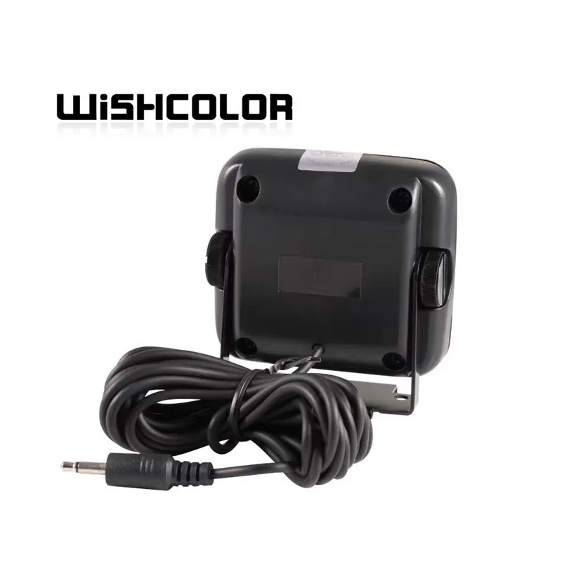 

Wishcolor P610 Speaker Small Speaker Wired Radio Speaker for Diamond Antenna Mobile Radio Transceiver