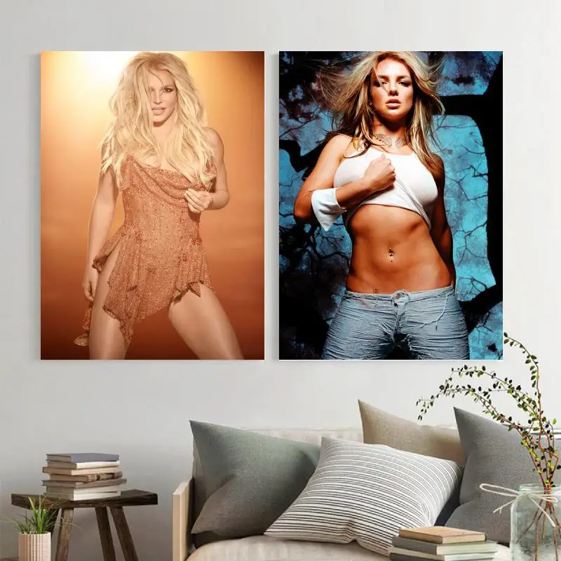 

Britney Spears Singer Pop, Contemporary R&B Canvas Art Poster and Wall Art Picture Print Modern Family bedroom Decor Posters