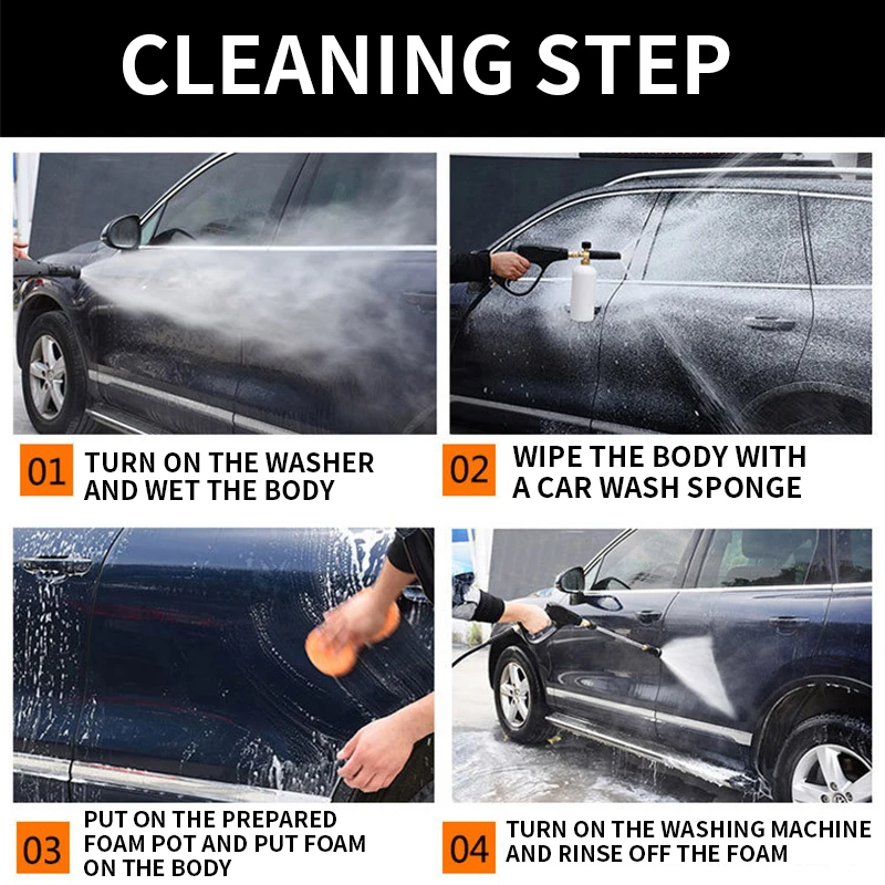 Portable High-Pressure Water Pump Car Washing Machine 220V Small Household Automatic Induction Water Gun Cleaning Tool Equipment