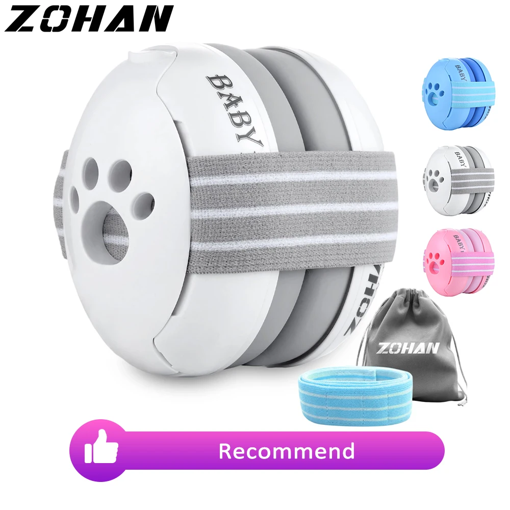 ZOHANBabyEarmuffsToddlersNoiseCancelingEarmuffHearingSafety