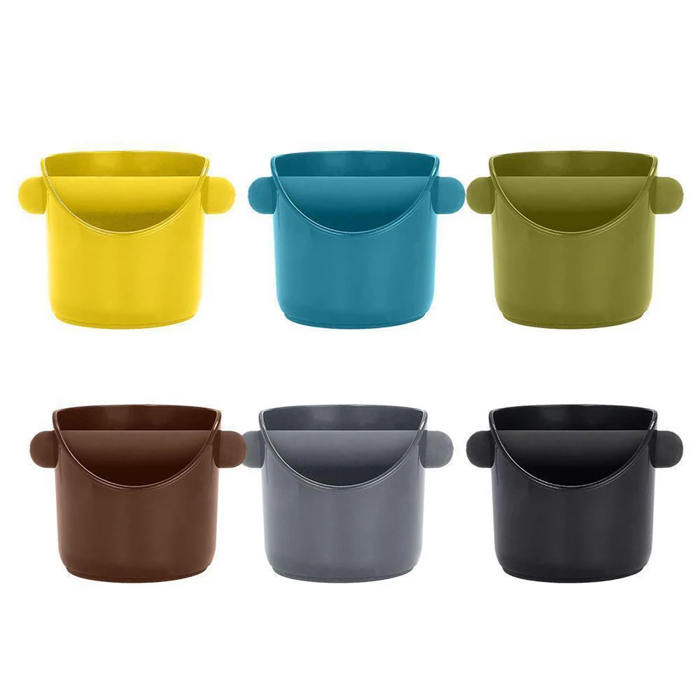 Espresso Knock Box Shock-Absorbent Durable Barista Style Coffee Knock Box With Removable Bar and Non-Slip Base