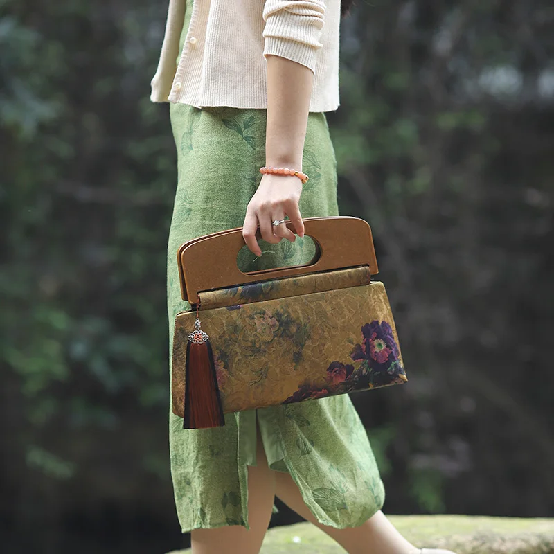 Classic Hand Fringe Bag Original Handmade Mother Gift Well Bags Vintage Women Tote Women's Handbags