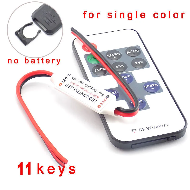 ллЛИ RGB LED мК§нК?л¶? лЭ?мЭ?нК?, 9, 11, 3 нВ§ л¶?л™®м?®, 2 нХА DC мЩАмЭ?мЦ? м?§лД?нД∞, SMD 3528, 5050, 5730, 5630, 