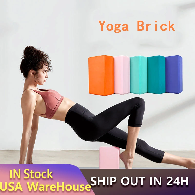 EVAGymBlocks120gStandardHighdensityYogaFoamBrickPilates
