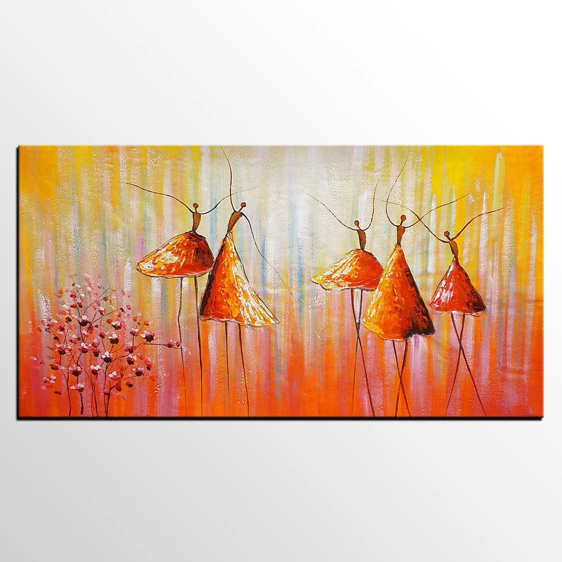 Custom Large Painting Ballet Dancers Handmade Painting Abstract Big Oil Painting Acrylic Painting Canvas Bedroom Home Wall Art Custom Large Painting Ballet Dancers Handmade Painting Abstract Big Oil Painting Acrylic Painting Canvas Bedroom Home Wall Art