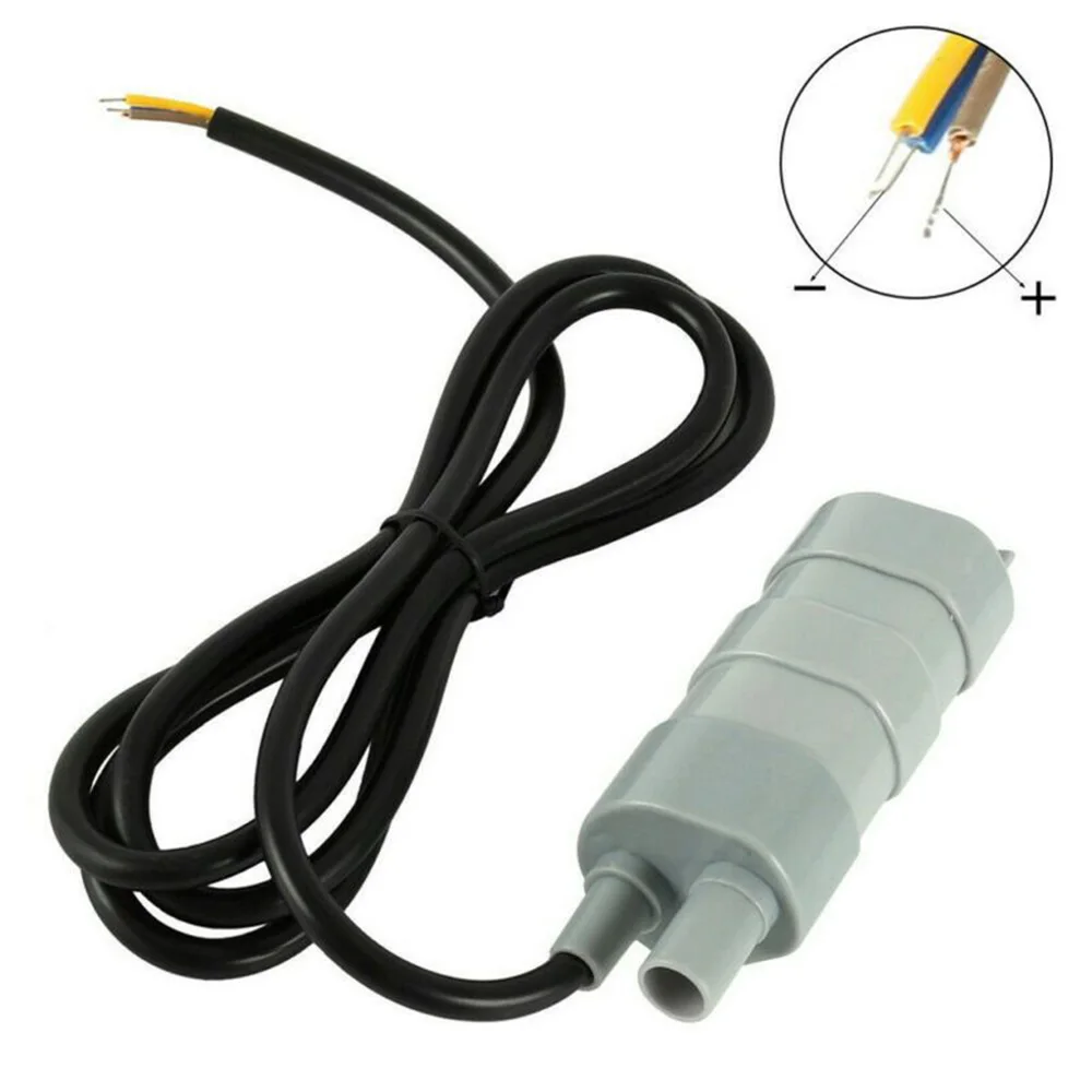 DC 12V Submersible Water Pump Camper Motorhome High Flow Whale Pump 1000L/H 5M For Bathing Water Plants Changing The Tank