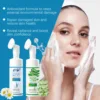 Aloe Vera Cleanser Moisturizing Oil Control Gentle Cleansing Skin Brightening Rejuvenation Unclog Pore Hyaluronic Acid Face Wash 5