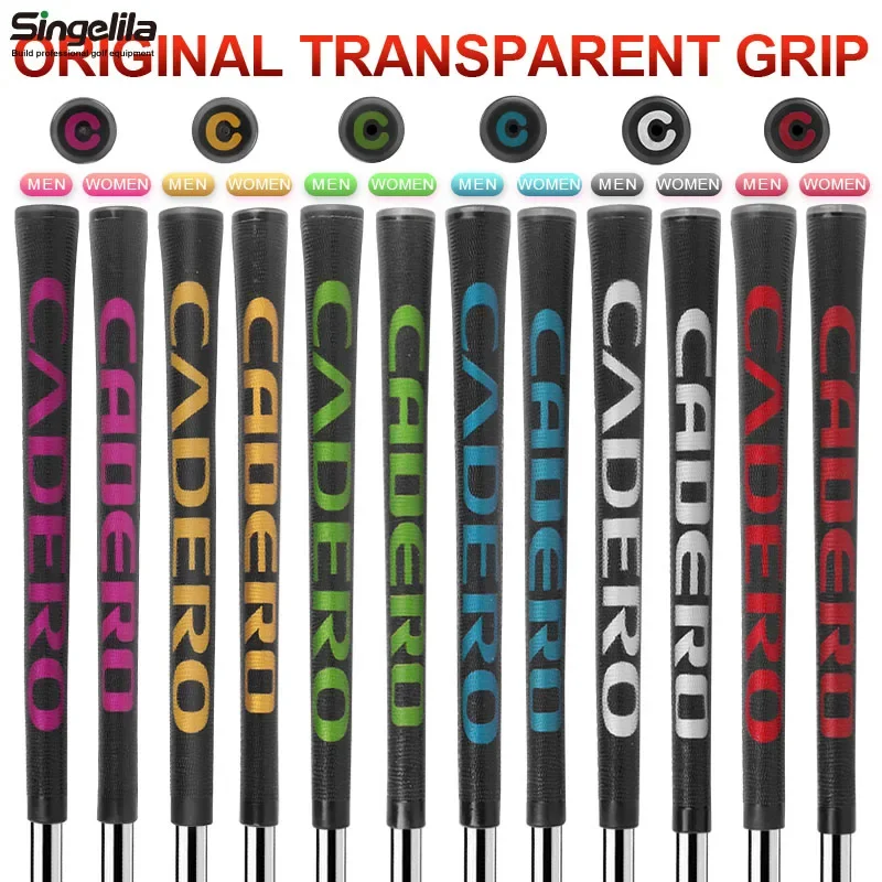 Golf Grips 10/set CADERO 2X2 AIR NER Crystal Standard 6-color Blend Available for Shock Absorption and Non-slip golf grips