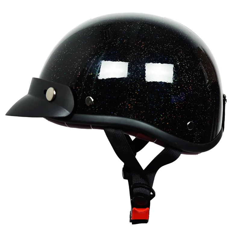 

Helmet Bike Motorcycle Motorcycle Equipment Capacete Aberto Half Open Face Casco Retro Safety Half Face Helmet Casco Downhill