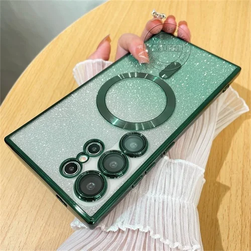 Plating Glitter Wireless Bling Cover