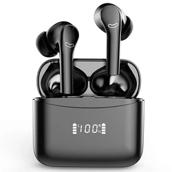 TWS In-Ear Wireless Bluetooth Earphones Earbuds Active Noise Canceling Headphones Sports Waterproof Headphones with Mic Headset