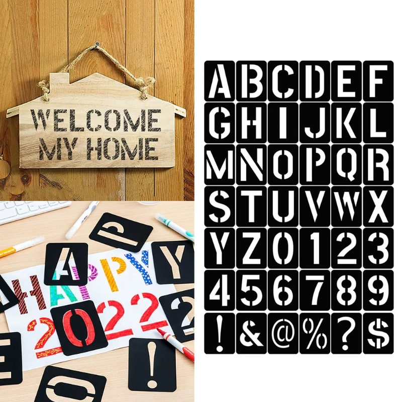 4 Inch Letter Stencils Symbool Nummers Craft Template Kit 4 Inch Letter Stencils Symbool Nummers Craft Template Kit