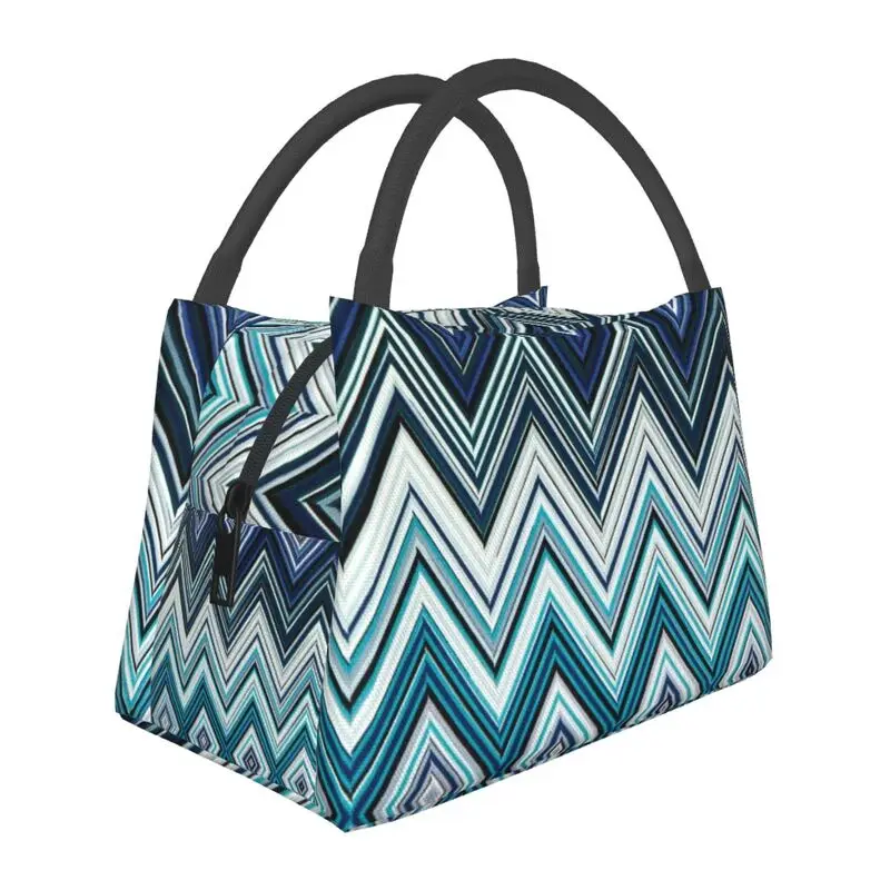 

Home ZigZag Multicolor Thermal Insulated Lunch Bags Portable Lunch Container for Outdoor Camping Travel Storage Meal Food Box