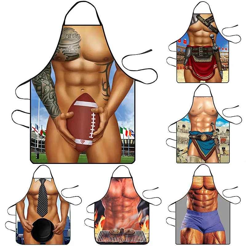 Versatile Funny Aprons - Ideal for Florists, Bakers, Coffee Shops, Art Painting, Bars, Hotels, Waiters, Chefs & Barbers