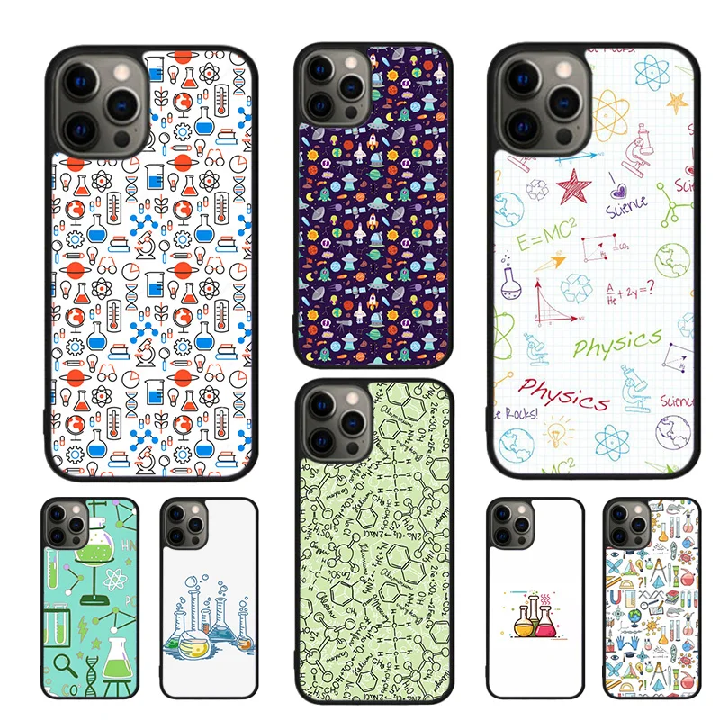 Scienza Studio Icona Cassa Del Telefono Per Iphone Se2020 15 14 11 12 13 Mini Pro Xr Xs Max 7 8 Plus Se Coque Cover Shell