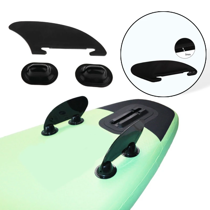 Inflatable Kayak Tracking Fin Skeg Integral Fin Watershed Board Surf Side Fin for Canoe Inflatable Boat Dinghy 1 pc universal inflatable boat kayak skeg tracking fin water wave fin slide in central small side fins for stand up paddle board