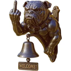 Charming Bulldog Doorbell - Adorable & Quirky Home Decor Gift (1Pc)