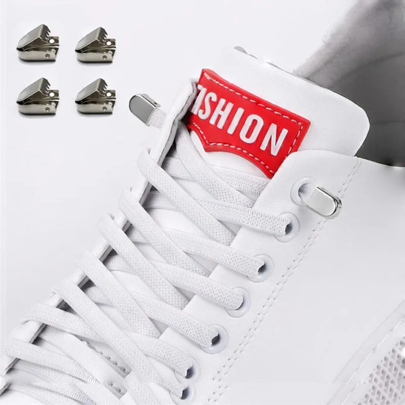 Elastic No-Tie Shoelaces for Kids and Adults - Quick and Easy Outdoor Unisex Solution