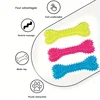 3pcs Dog Chew Toy, Bone Shaped Dog Chew Toy Teeth Cleaning, TPR Rubber Toothbrush Stick Chew Toy For Training And Entertainment 4