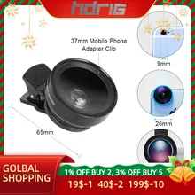 

HDRIG New HD 37MM 0.45x 49UV Wide Angle Lens with 12.5x Macro Lens for iPhone 6 Plus 5S 4S Samsung S6 S5 Note 4 Camera lens Kit