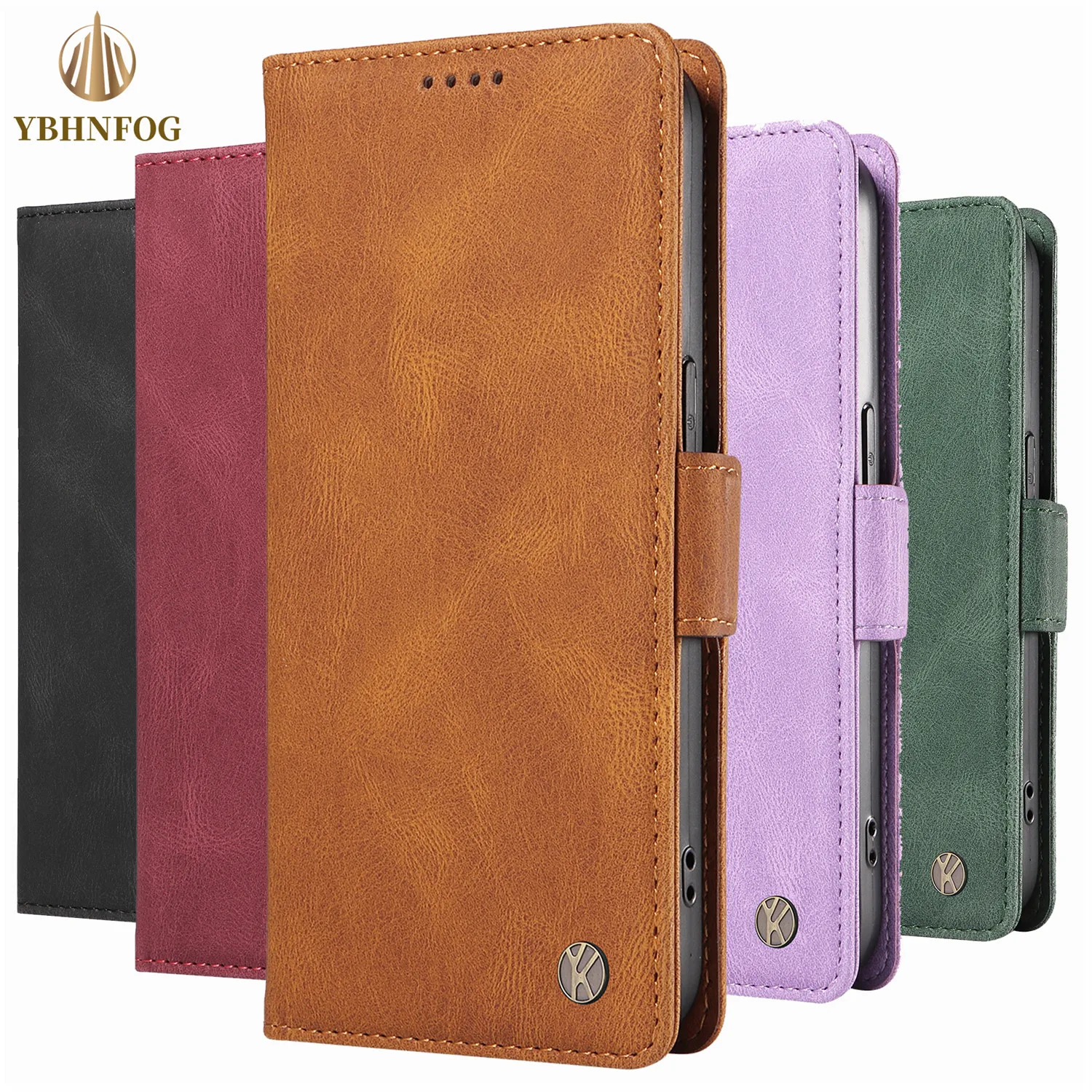Étui portefeuille en cuir pour iPhone 16E 14 15 Plus 12 13 Mini 11 Pro Max XS XR 6 6S 7 8 Plus SE 2022, housse de support de téléphone à rabat magnétique
