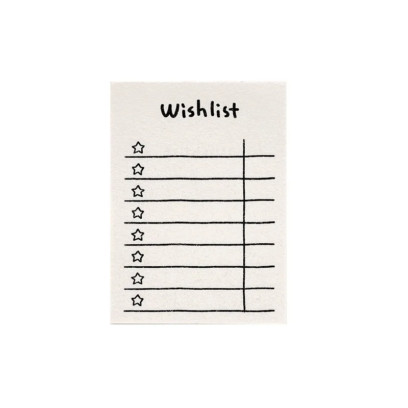 50 pagine semplice mini tavolo lista carta per appunti doppio pianificatore giornaliero agenda annuale piano ufficio - immagine 5