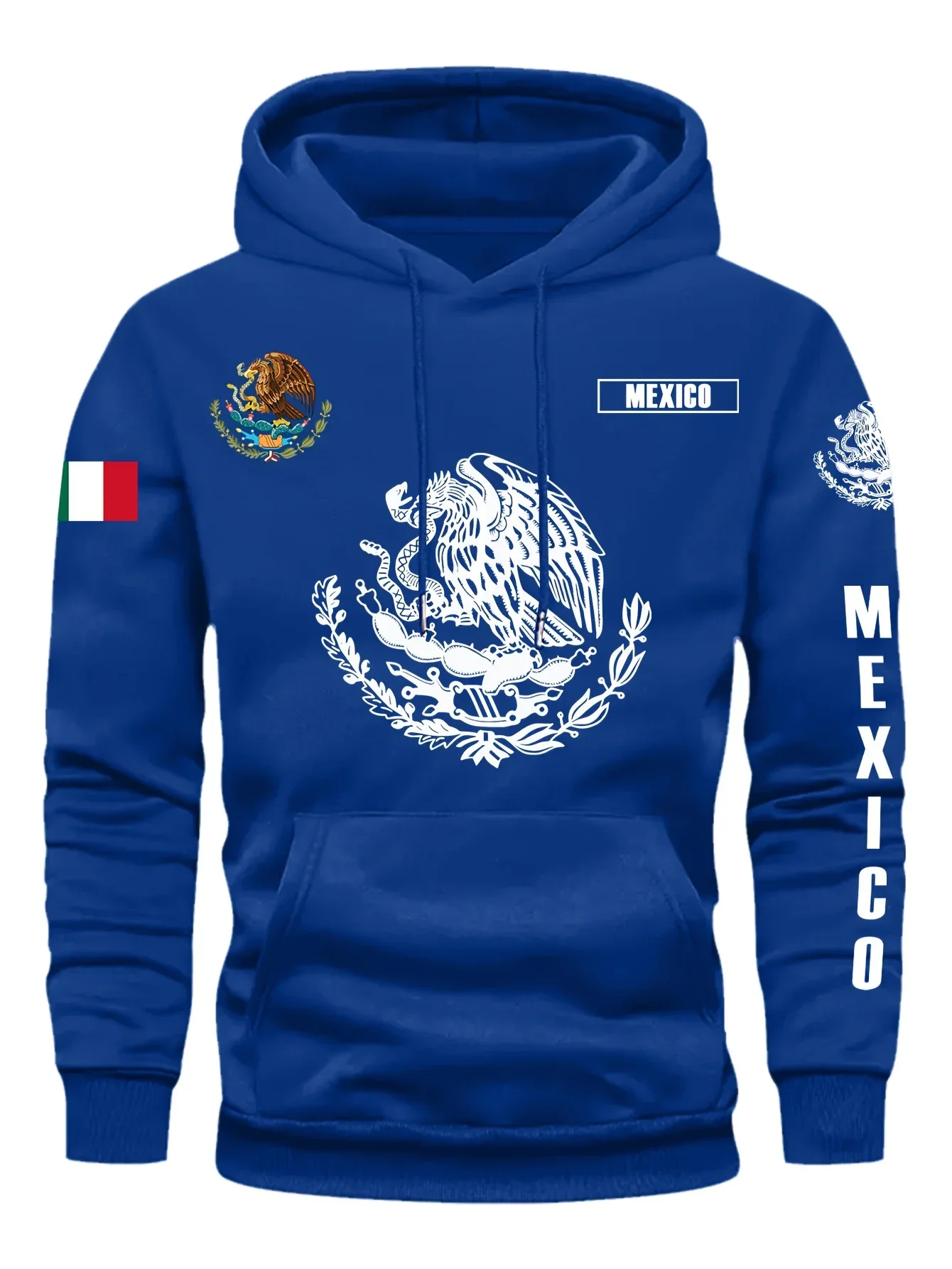2026 Modell Herren Modischer und Luxuriöser Bedruckter Langarm-Pullover mit Kapuze - Trendiger Frühlings- und Herbststil - Sportbekleidung