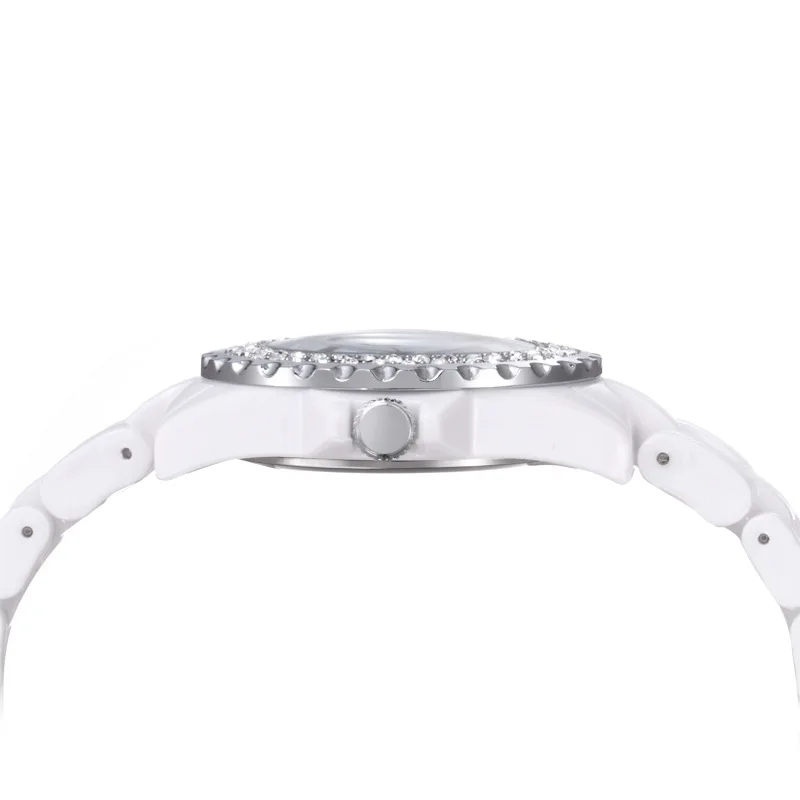 2023 Year women Business Watch Quartz ceramic Watch For female Luxury Sports Waterproof Calendar Copy Clock часы мужские