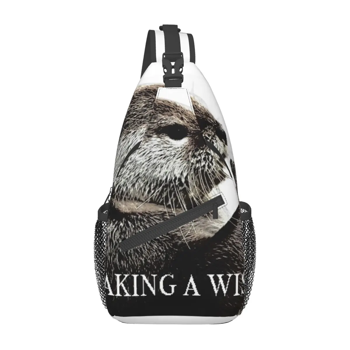 

Cute Otter Chest Bag Personalized Portable Daily Cross chest bag Customizable