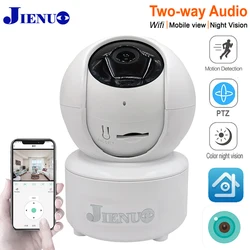 Icsee Security Protection Smart PTZ Mini Wifi Survalance Camera Indoor CCTV Video Burglar Cameras With Auto Tracking Iptv JIENUO