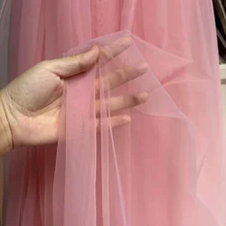 Elegant Red Wine Hanging Mesh Fabric for DIY Wedding and Festival Decor (Dusty Rose)