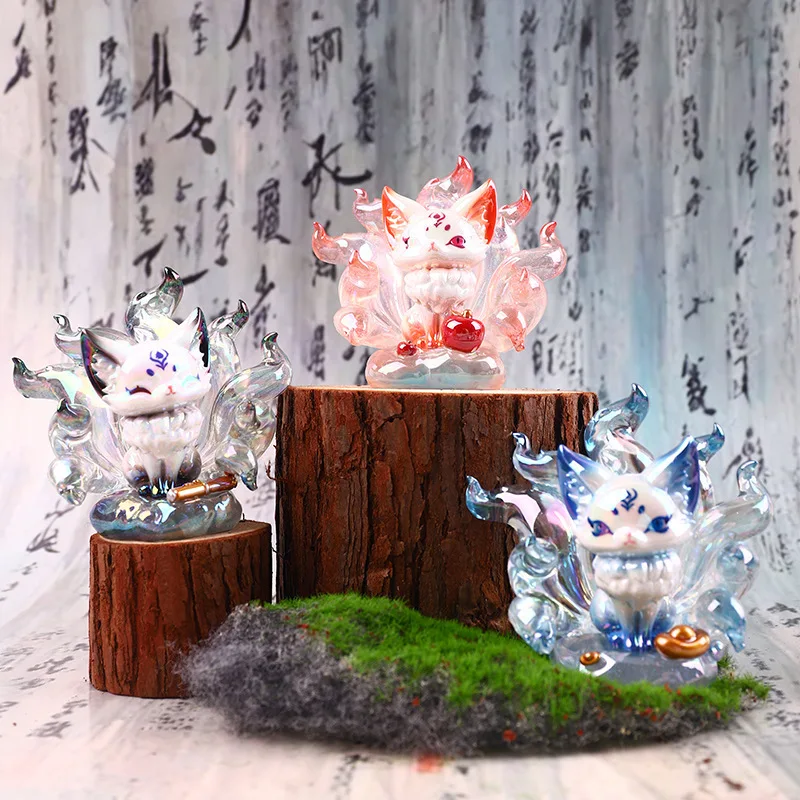 Creative China-Chic Nine Tailed Fox Fairy Blind Box Chaozhou Play