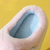 Autumn Winter Women Cute Rabbit Plush Slippers Females Lovely Warm Non-slip Home Slides Adults Indoor Cartoon Soft Furry Shoes 6