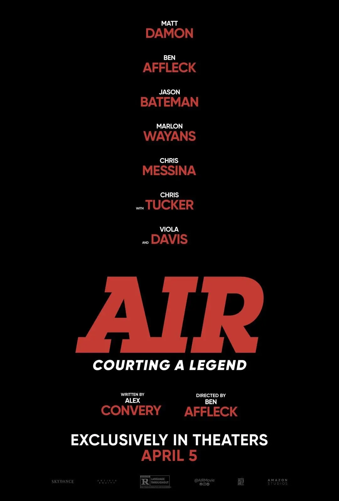 

Air 2023 Movie Art Film Print Silk Poster Home Wall Decor 24x36inch