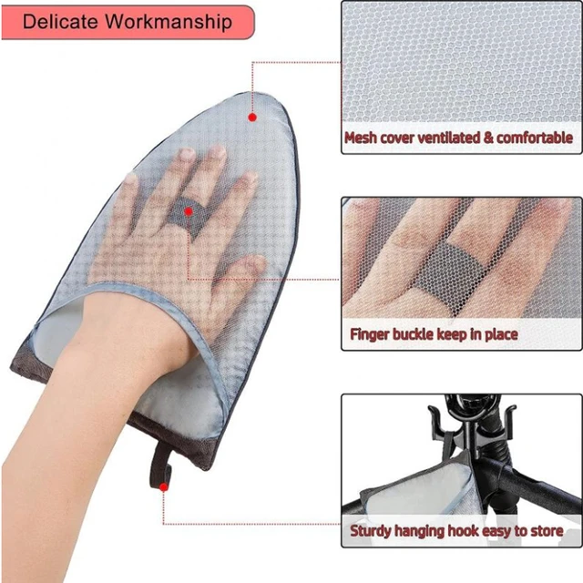 2/1PC Washable Ironing Board Mini Anti-scald Iron Pad Cover Gloves Heat-resistant Stain Garment Steamer Accessories for Clothes 4