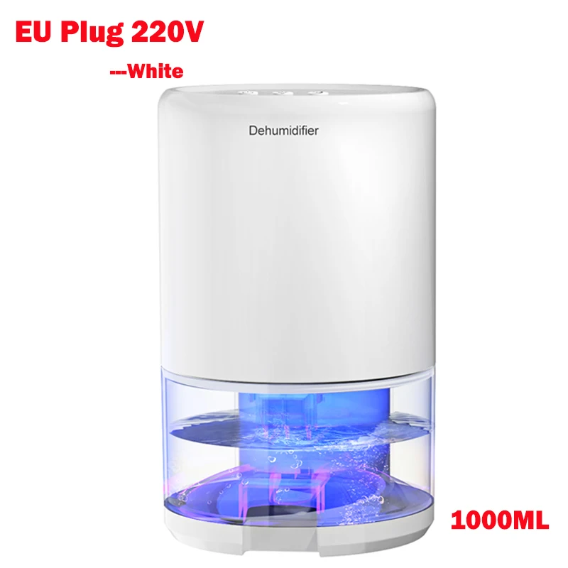 White EU Plug 220V