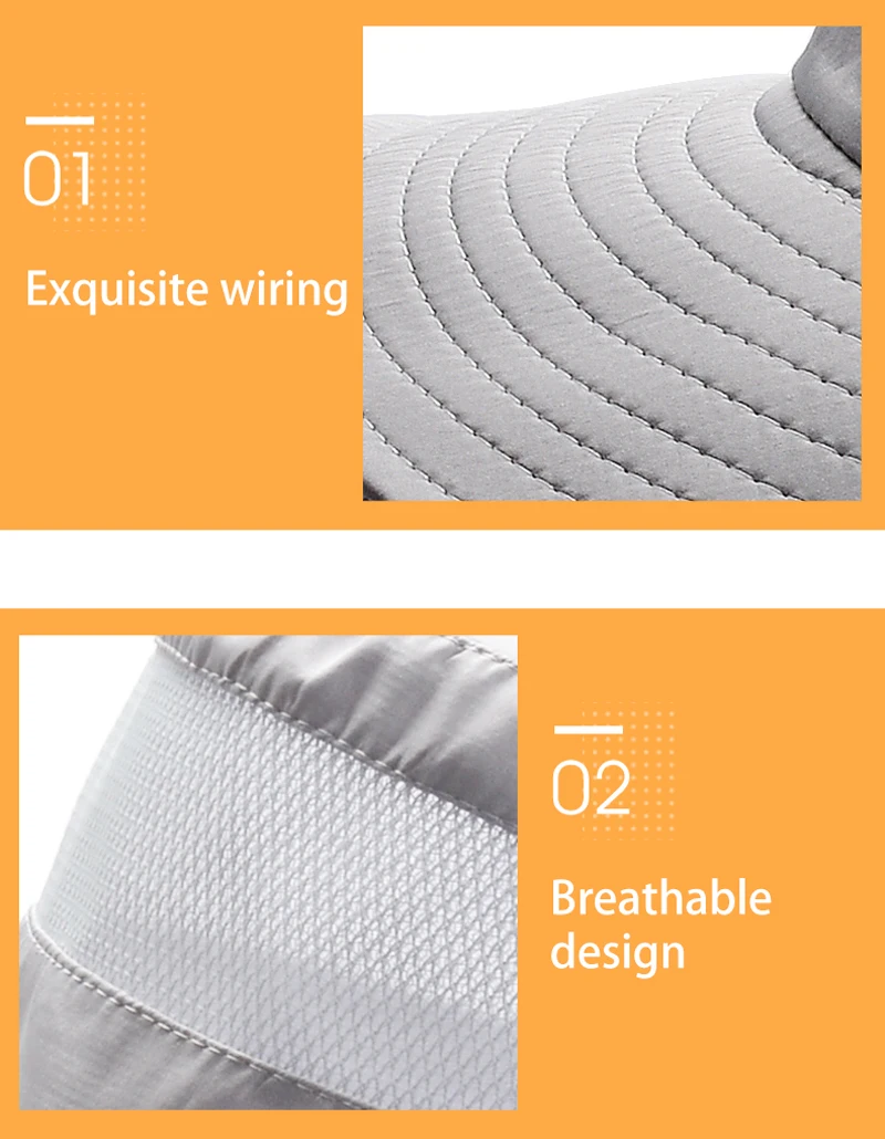 Hot Sale Xioguan 100% Polyester 9201 New Summer Breathable Fisherman Outdoor Mountaineering Big Eaf Sunshade Benni Hat_voghion.com