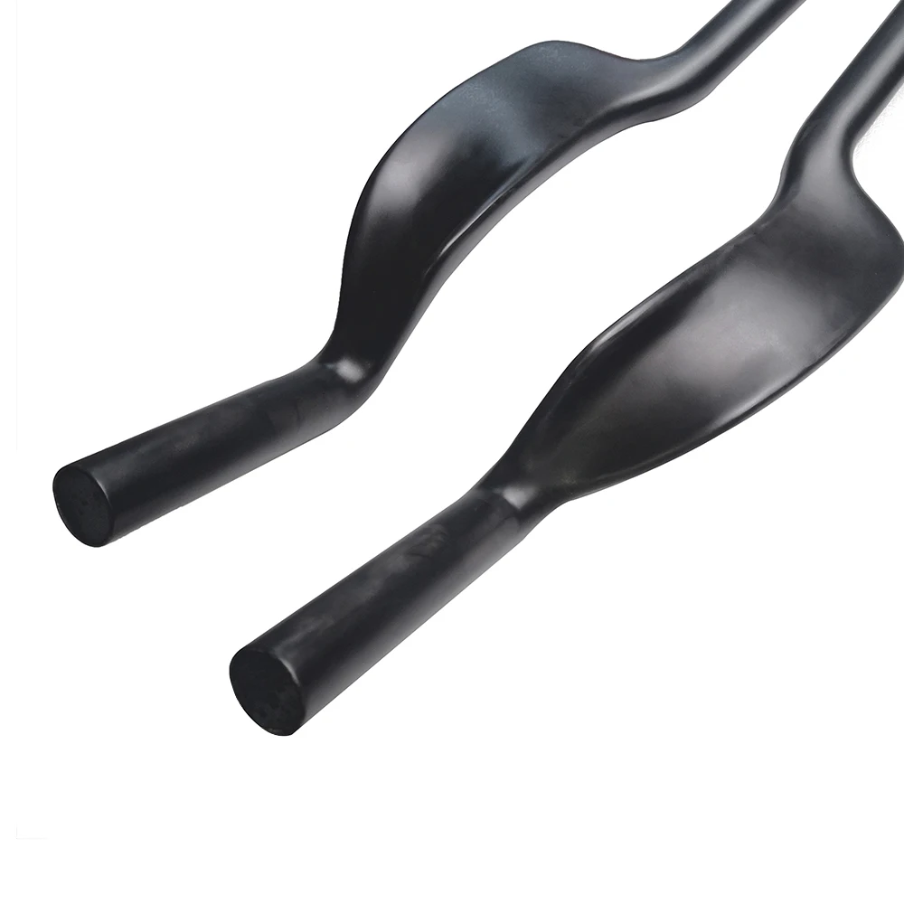 Barre Extension Triathlon Carbone BALUGOE – Pour Guidon Non Circulaire, Noir