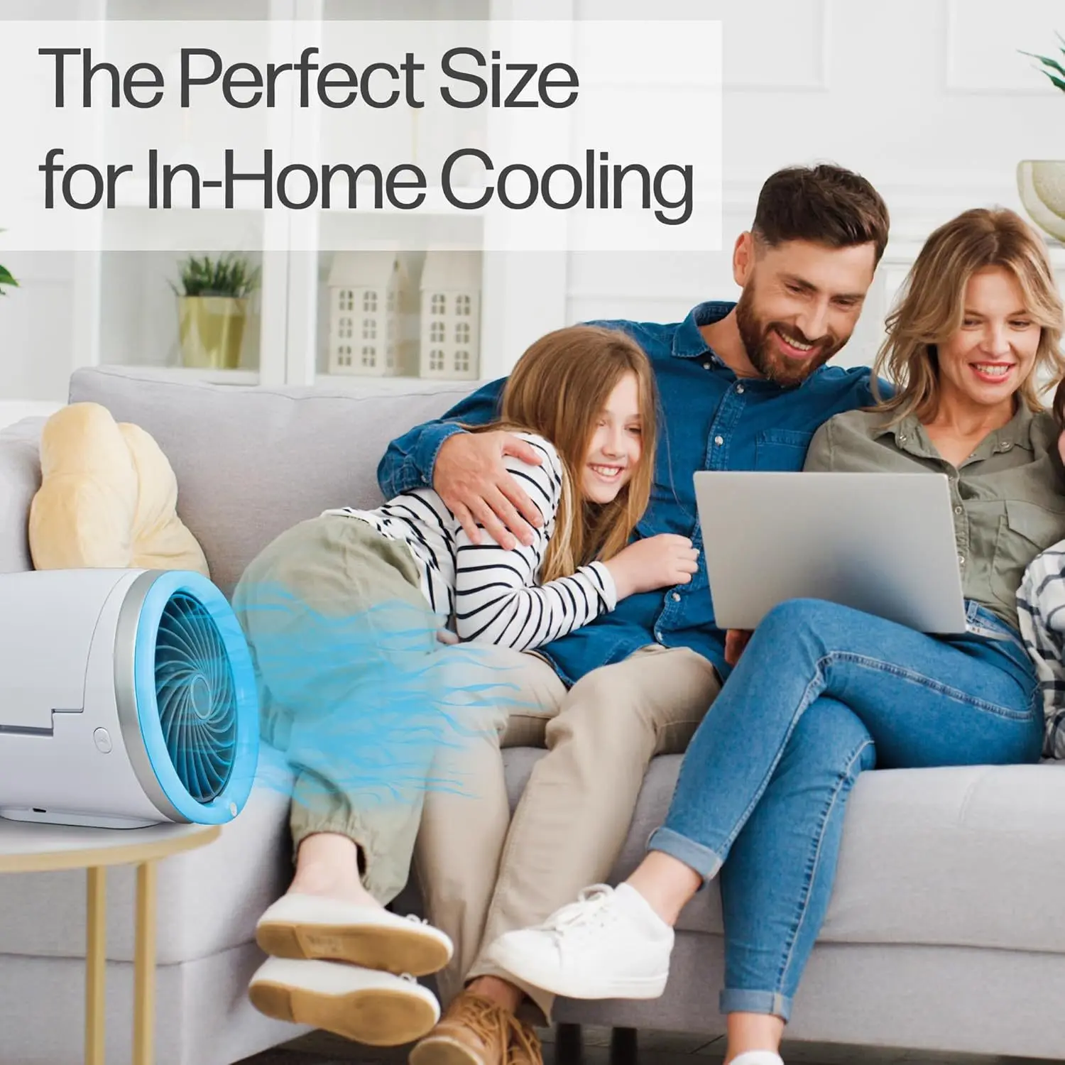 Curling Air Cooler Home Office Desktop USB Cooling Fan Air Conditioning Fan Air Circulation Fan Mini