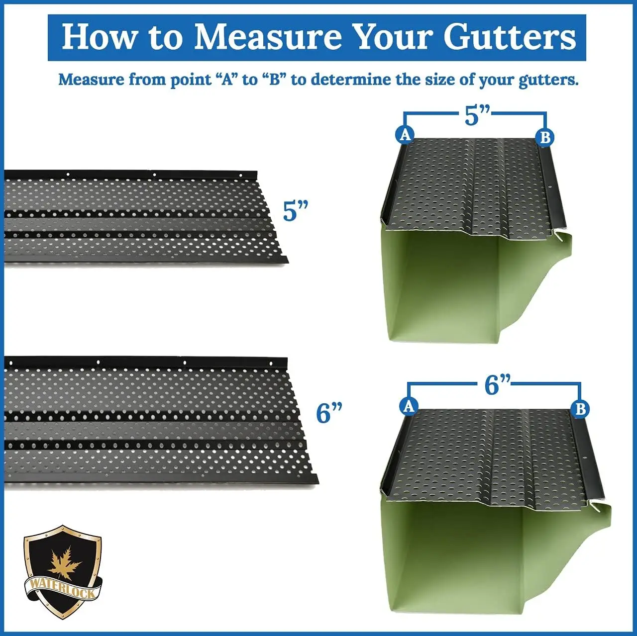6" Gutter Guards Leaf Protection Domestic Aluminum Gutter Covers 6 Inch (200 Feet Royal Brown) Suitable for All Gutters Types