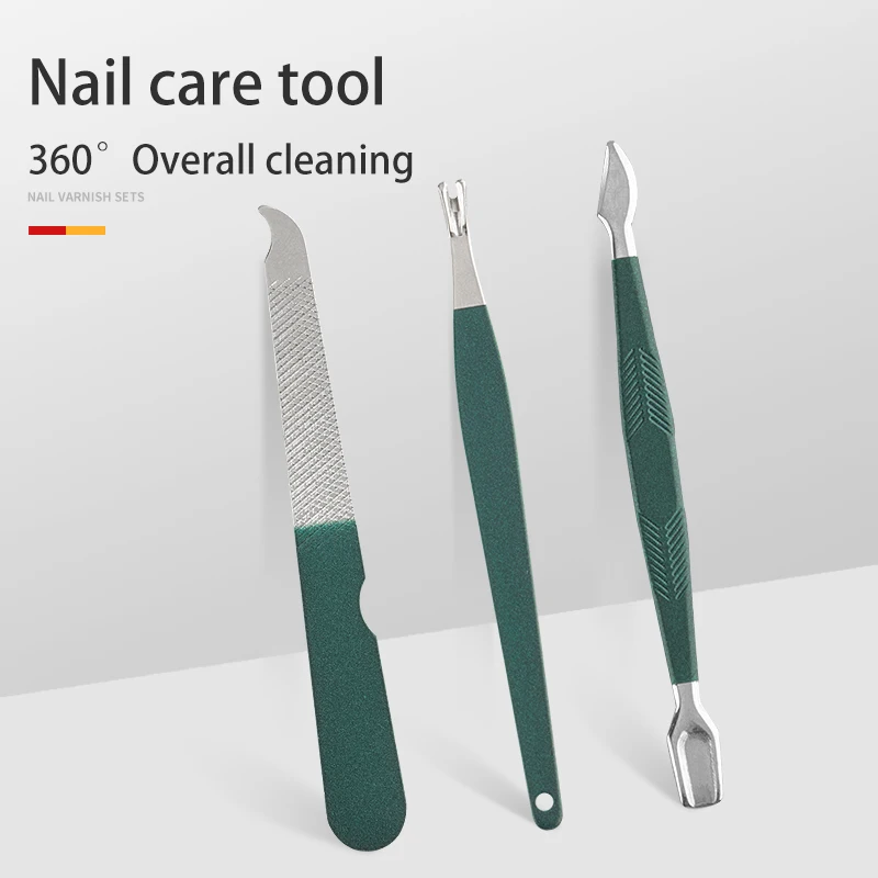 Nail Clipper Set 9-piece Stainless Steel Nail Pliers Manicure Nail Nail Exfoliating Tools Personal Care Beauty Complete Manicure 2